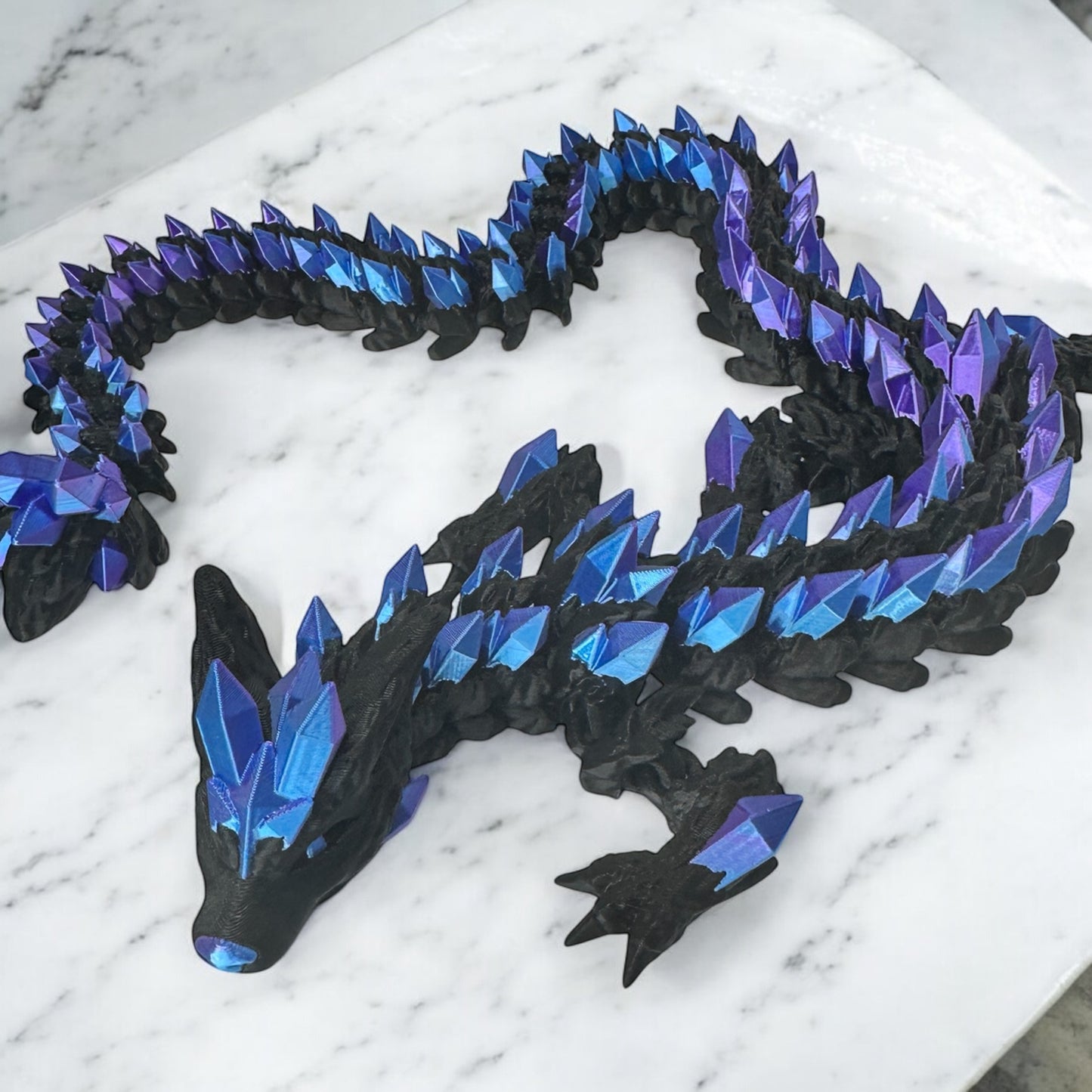 Crystal Wolf Dragon