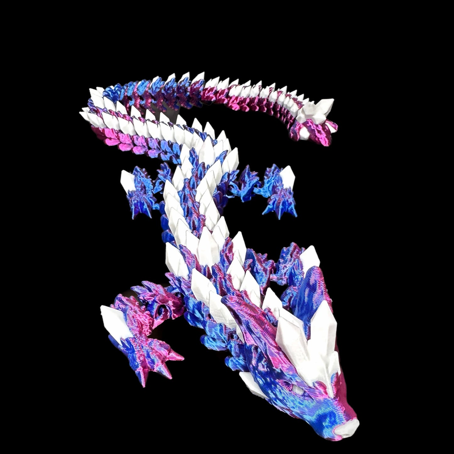 Crystal Wolf Dragon