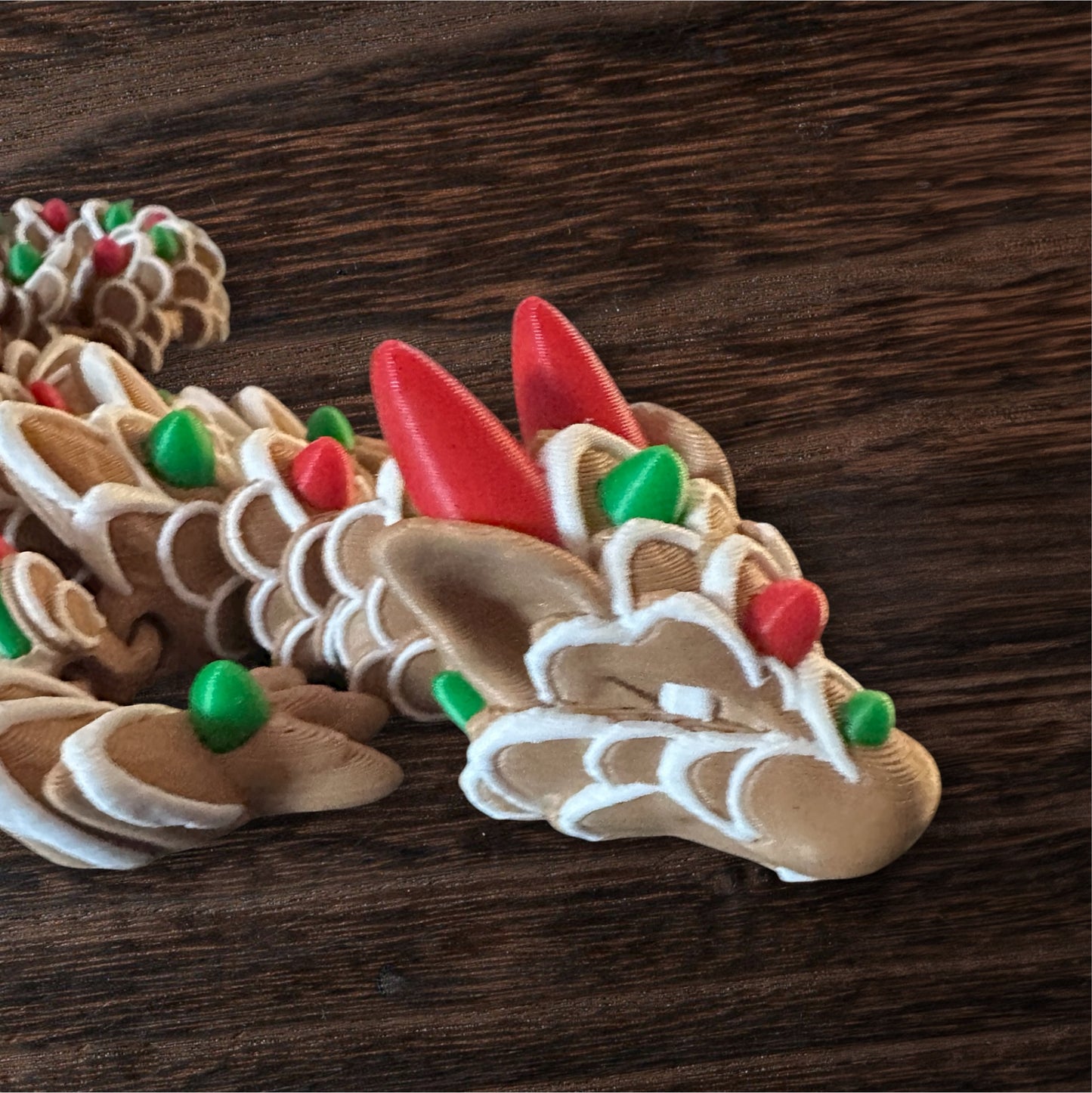 Holiday Gingerbread Cookie Dragon